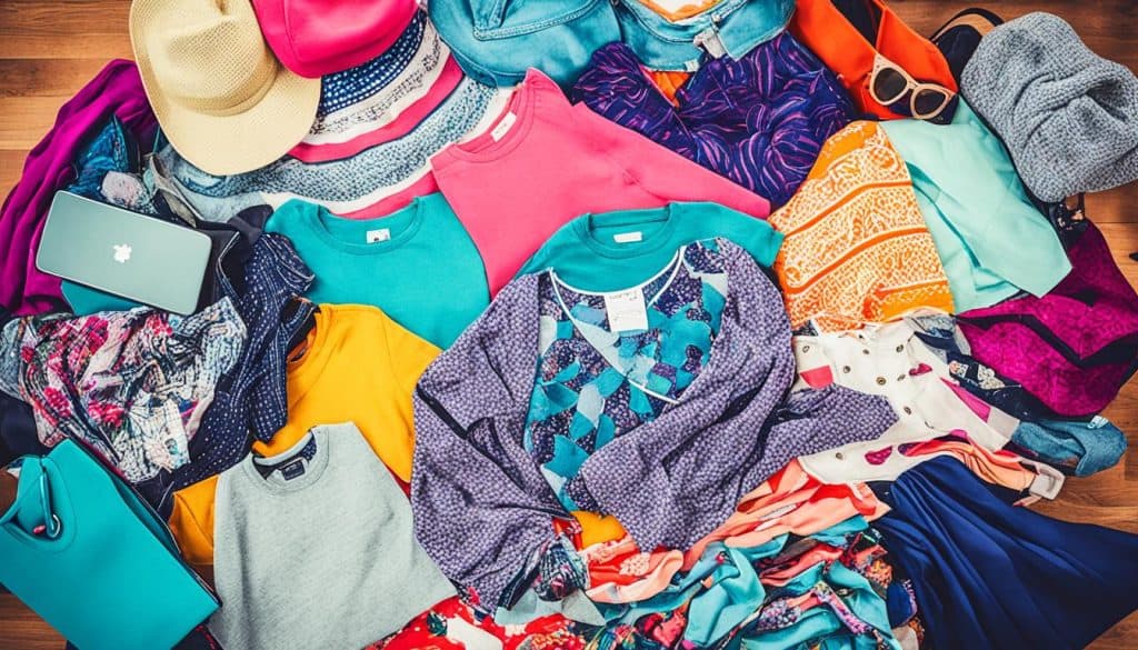 thrift stores, charity shops, online second-hand platforms